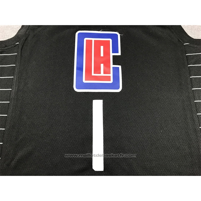 Maillot Los Angeles Clippers James Harden #1 Statement 2021-22 Noir